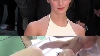 Emma Watson Deepthroat Blowjob GIF