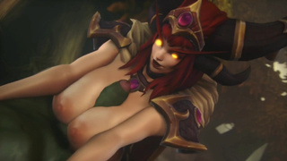 Alexstrasza работает с ее дойками