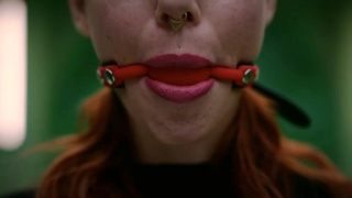 Ball Gagged BDSM GIF