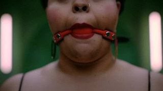 Ball Gagged BDSM GIF