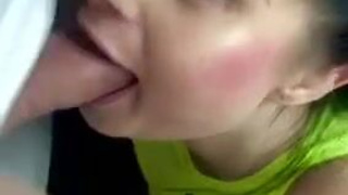 Sucking Deepthroat Blowjob GIF