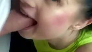 Sucking Deepthroat Blowjob GIF