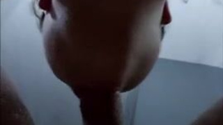 Wet Sucking Deepthroat Blowjob GIF